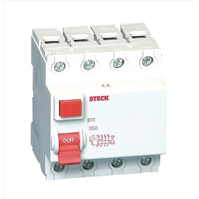 Interruptor Diferencial Residual DR 4P 63A 30mA Steck — Campinas