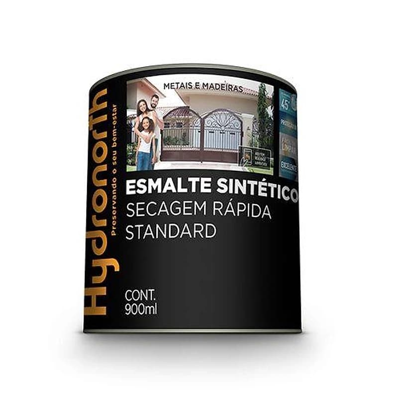Tinta Esmalte Sintético Hydronorth Acetinado Branco Neve 1/4 (900ml) — Campinas