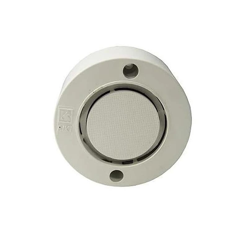 Campainha Cigarra Externa Redonda 110V Branca Biki — Campinas