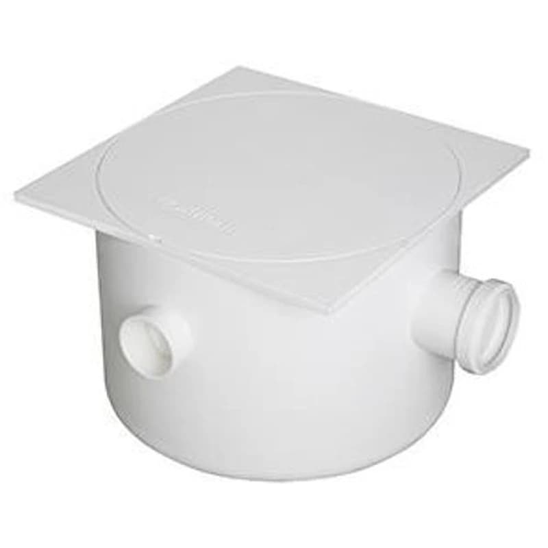 Caixa Sifonada Quadrada 250x172x50mm ABS com Tampa Branca nº 21 Krona — Campinas