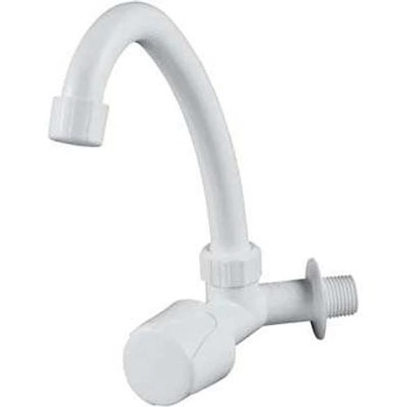 Torneira de Cozinha/Pia Bica Móvel de Parede com Filtro ABS Branco Herc — Campinas