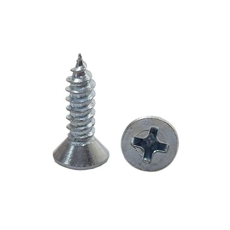 Parafuso Auto Atarraxante Cabeça Chata Phillips Zincado 4,2x16 (centena com 100 peças) 2110401 New-Fix — Campinas