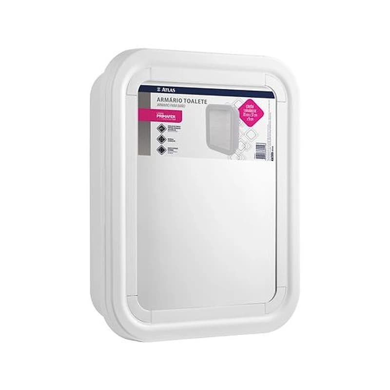 Armário para Banheiro Reversível Branco Primafer PR5055-2 — Campinas