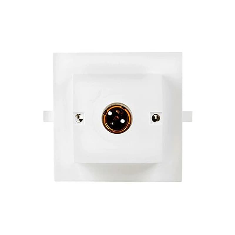 Plafonier Quadrado de PVC com Soquete de Porcelana Branco Interneed LED 40.14 14,5cm 67894 — Campinas