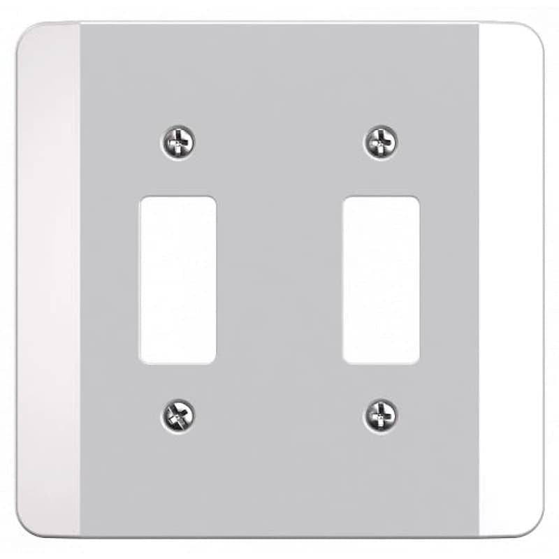 Placa 4x4 para 2 Interruptores Milenium Mec — Campinas