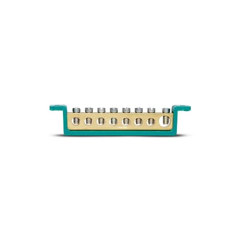 Barramento DIN de Terra com 08 Terminais e Suporte Steck — Campinas