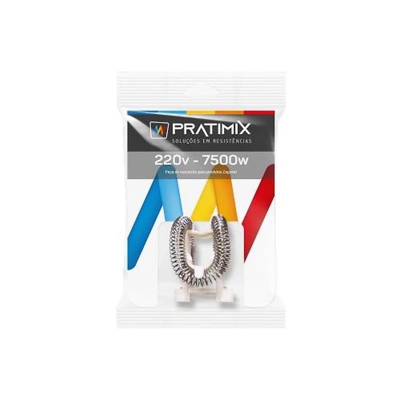 Resistência Pratimix Tipo Zagonel Sublime 7500W 220V com Suporte — Campinas